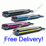A Set Compatible Canon CART317 B/C/M/Y Toner Cartridges