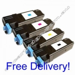 A Set Compatible Dell 2150cn 2150cdn 2155cn 2155cdn Toner